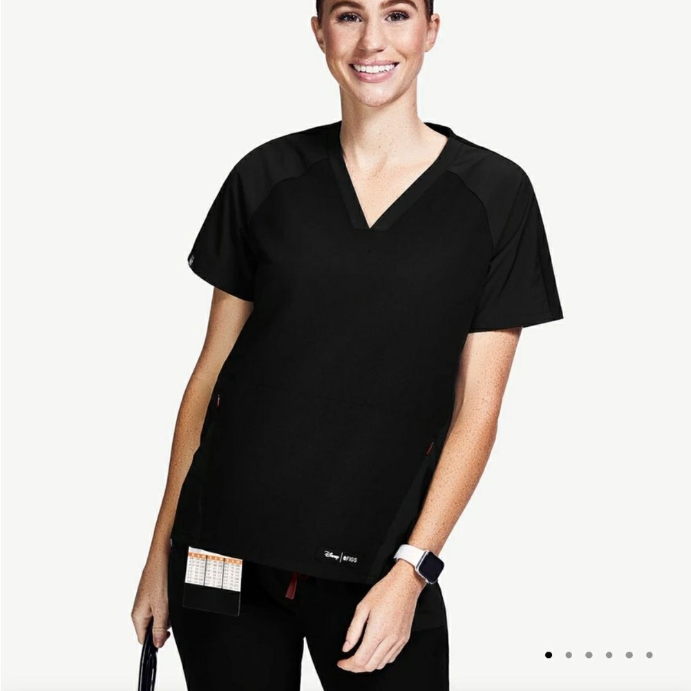 FIGS x Disney Limited Edition RARE V-Neck Medical Scrub Top - Sz M